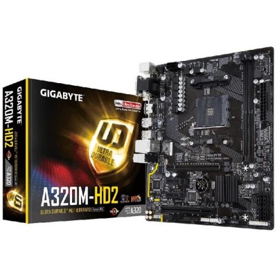 GIGABYTE GA-A320M-HD2 AMD RYZEN DDR4 S+GL AM4