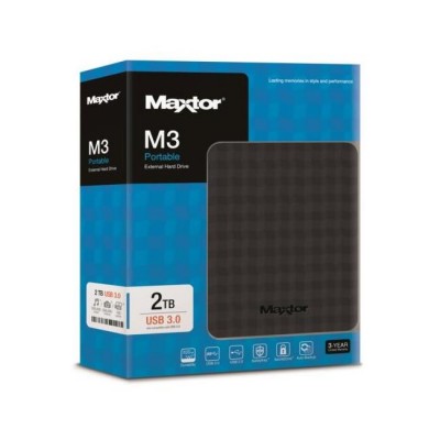 2 TB MAXTOR 2.5 USB3.0 STSHX-M201TCBM EXTERNAL HDD